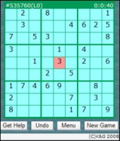 Sudoku Widget