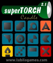 superTORCH  CANDLE + TEXT