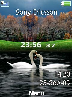 Swan Clock