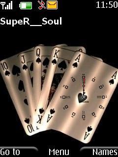 Swf Cards Clock
