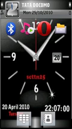 Swf Silver Clock