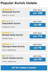 Switzerland Hotels Search