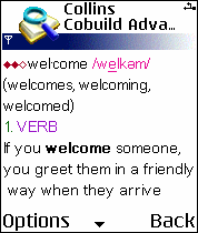 PowerDic Collins Cobuild Dictionary for Symbian S60