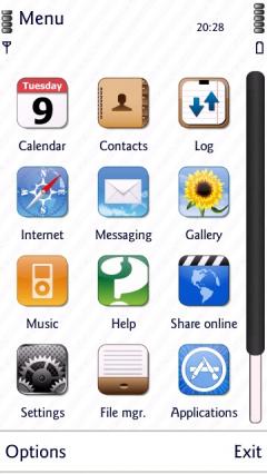 Symbian Pure White