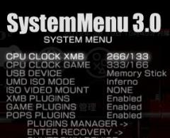 PSP SystemMenu 3.0