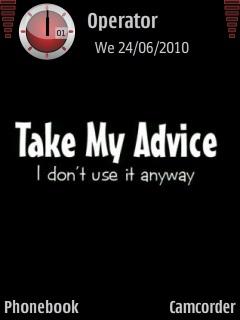 Take Advice