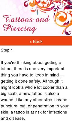 Tattoos and Piercing