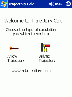 Trajectory Calc
