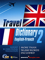Travel Dictionary English-French