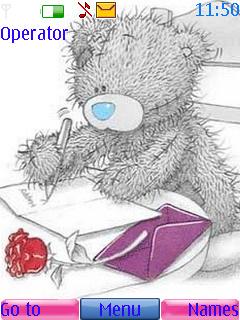 Teddy-love-letter