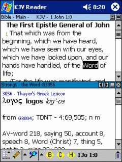 Thayer Greek Dictionary
