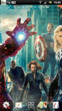 The Avengers Live Wallpaper 1