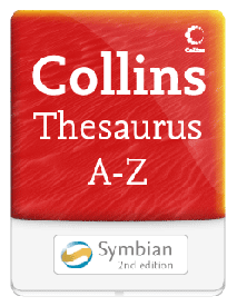 Collins English Thesaurus Symbian s60 2nd edition