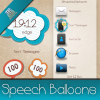 Speech Balloons theme by BB-Freaks