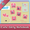 Cute Girly Notebook theme by BB-Freaks