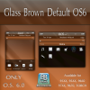 Glass Brown Default OS6 theme by BB-Freaks