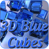 3D Blue Cubes