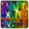 Rainbow Flowers Theme