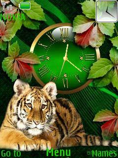Tiger Clock