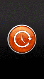 TimeMachine:Widget on Home screen