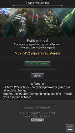 Titans war online