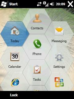 Touchscreen Menu