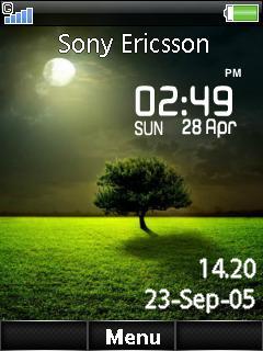 Tree Digital Clock