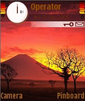 Noon Sunset,theme ui for nokia 3520/5500/n71/80/91