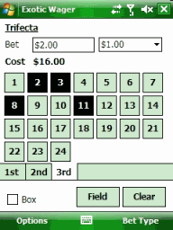 Exotic Wager Calculator