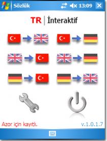 Turkish-English-German dictionary