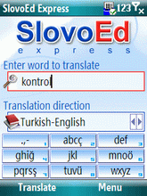 SlovoEd Express: Turkish Dictionaries SlovoEd Windows Mobile Smartphone