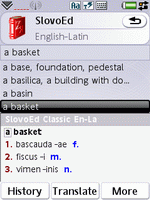 SlovoEd Classic English-Latin & Latin-English dictionary for UIQ 3.0