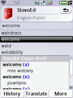 SlovoEd Classic English-Polish & Polish-English dictionary for UIQ 3.0