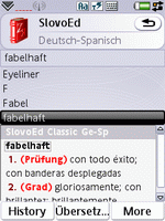 SlovoEd Classic German-Spanish & Spanish-German dictionary for UIQ 3.0