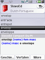 SlovoEd Compact Dutch-Portuguese & Portuguese-Dutch dictionary for UIQ 3.0