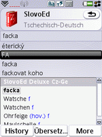 German Talking SlovoEd Deluxe German-Czech & Czech-German dictionary for UIQ 3.0