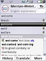 English Sound Module for Merriam-Webster UIQ 3.0 dictionaries
