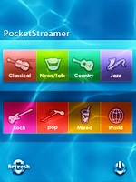 PocketStreamer: Live music and radio on the GO!