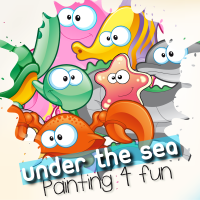 Under The Sea - Free Coloring Book