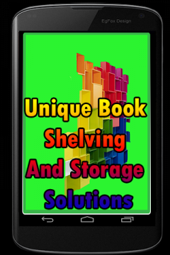 Unique Book Shelving And Storage Solutions