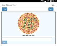 Visio - Color Blindness Test