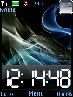 Vista Smoke Clock