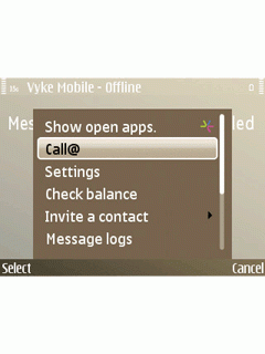 Vyke Mobile Symbian non-WiFi edition