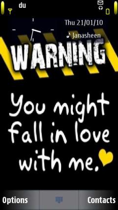 Warning