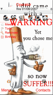 WARNING