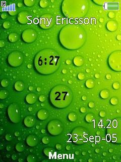 Water Drop Clock