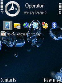 Water Drops Theme