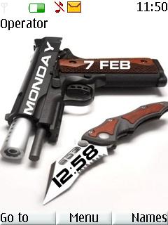 Weapon Clock