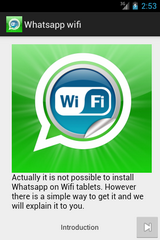 Whatsapp for Tablet