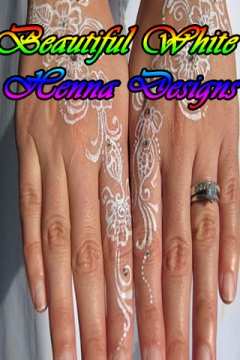 White Henna Designs